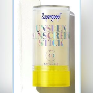 Supergoop! Unseen Sunscreen Stick SPF 40 - Vibrant Yellow NWT